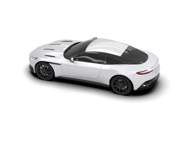 Siyah yüzeyi olan modern bir araba. 3d illüstrasyon