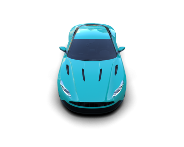 Beyaz arka planda modern bir araba. vektör.