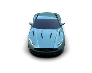 modern luxury car on a dark background