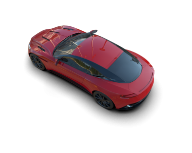 araba beyazda izole edildi