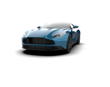 Beyaz arka planda gerçekçi araba manzarası. yüksek kaliteli resimleme