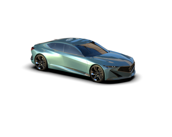 modern araba 3D görüntüleme