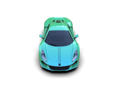 araba siyah arkaplanda izole edildi