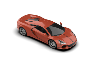 Bir arabanın 3 boyutlu görüntüsü