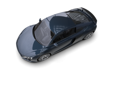 3 boyutlu görüntüleme. Siyah üzerine araba