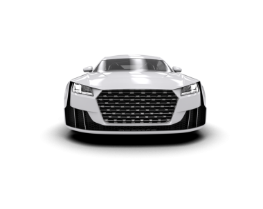 Gerçekçi araba manzarası. vektör