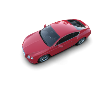 Siyah arka planda kırmızı modern araba