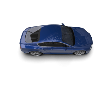 Modern araba beyaz arka planda izole edilmiş. 3d illüstrasyon