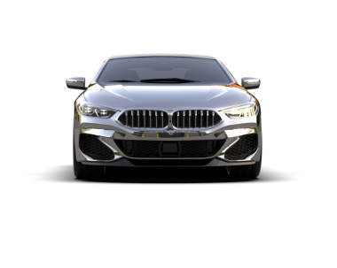 modern araba arabanın arka planında. 3 d