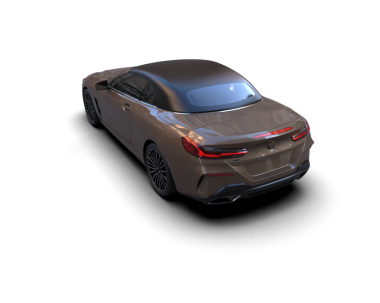 Siyah arka planda modern lüks bir araba. 3d oluşturma