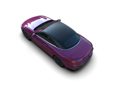 siyah arka planda modern araba, 3 boyutlu görüntüleme