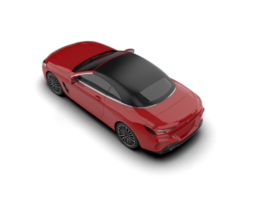 kırmızı modern lüks araba
