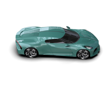 Stüdyo ortamında daha az genel bir konsept arabanın 3 boyutlu çizimi