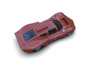 kırmızı araba 3 boyutlu resimleme