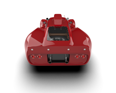 kırmızı yarış arabası kaskı