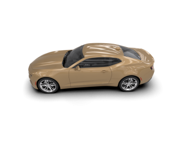 beyaz arkaplanda modern araba