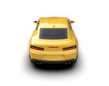 Daha az jenerik markalı bir arabanın 3 boyutlu çizimi