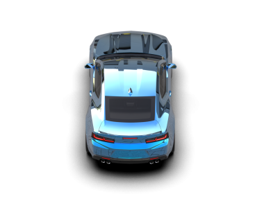 Daha az genel bir konsept arabanın 3 boyutlu çizimi
