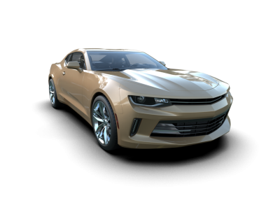 Modern spor araba. 3d illüstrasyon