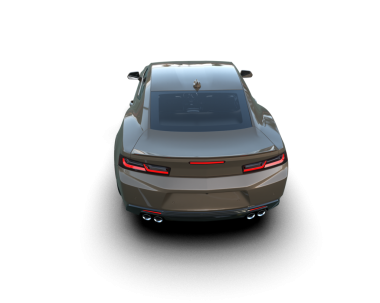 modern araba beyaz arkaplanda izole edilmiş 3 boyutlu görüntüleme