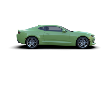 Lüks araba beyazda izole edilmiş. 3d oluşturma -