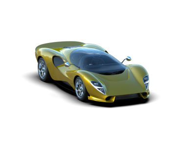 Modern spor araba - 3D render