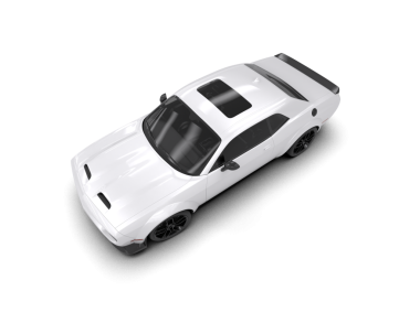 modern araba beyaz arka planda izole edildi. 3 boyutlu görüntüleme