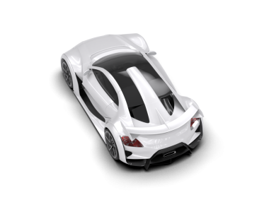 bir arkaplanda izole edilmiş araba