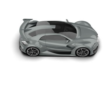 kırpma yolları olan modern araba arka planda izole edildi.