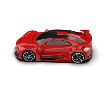 gerçekçi 3 boyutlu araba çizimi