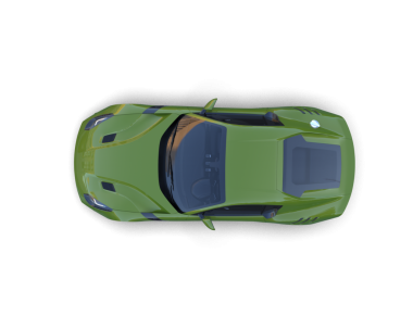 araba siyah arkaplanda izole edildi