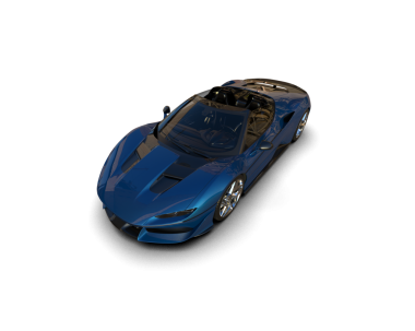 Stüdyo ortamında daha az genel bir konsept arabanın 3 boyutlu çizimi