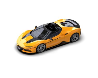 Modern süper spor araba. yüksek kaliteli resimleme