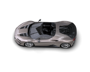 Siyah arka planda modern araba.