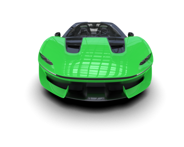 Araç tekeri siyah bir arka planda izole edildi