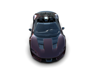 modern lüks araba siyah arka planda izole.