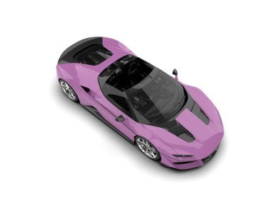 mor modern spor araba