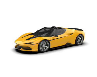 Gerçekçi araba izole edildi. 3d oluşturma.