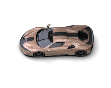 Bir arabanın 3 cg görüntüsü