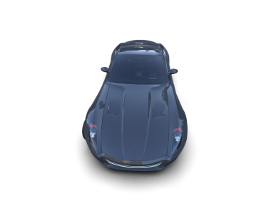 modern lüks araba siyah arka planda 3 d illüstrasyon