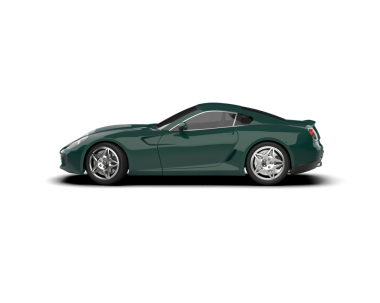 Modern araba. 3d oluşturma