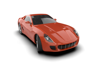 gerçekçi 3 boyutlu araba çizimi