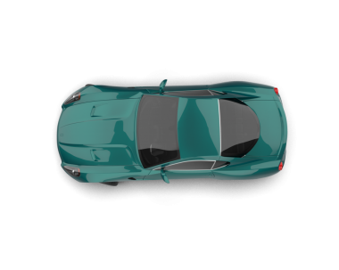 Araba beyaz arka planda izole edilmiş. 3d oluşturma.