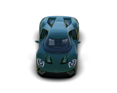 Araba beyazda izole edilmiş. 3d oluşturma