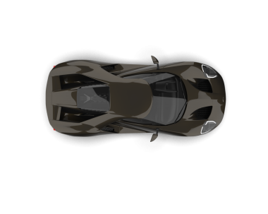 Daha az jenerik bir SUV 'un 3 boyutlu görüntüsü.