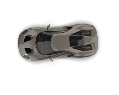 Siyah arka planda modern spor araba. 3d oluşturma