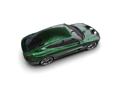 Daha az genel bir konsept arabanın 3 boyutlu çizimi