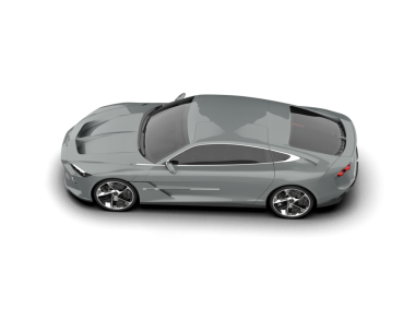 Beyaz arka planda modern bir araba. vektör.