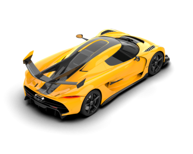 beyaz arkaplan üzerinde 3 boyutlu modern araba