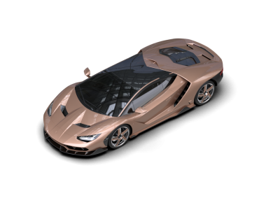 Siyah arka planda modern araba